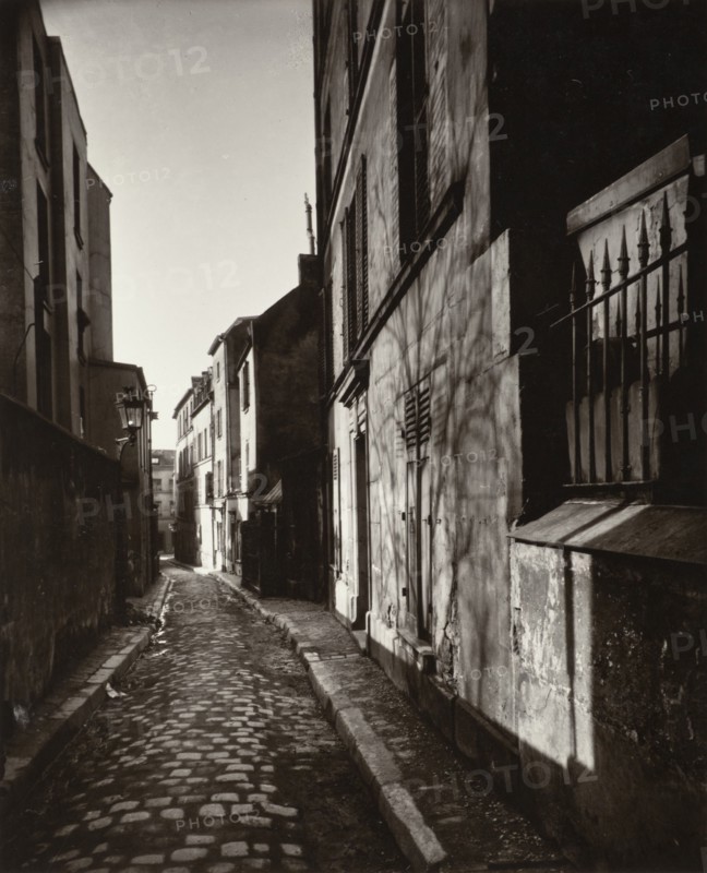 Rue St. Rustique, March 1922, Printed 1956. Creator: Eugene Atget.
