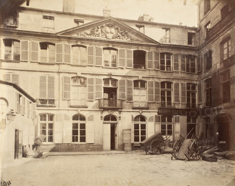 Rue De Montmorency (4052), France, c1900s. Creator: Eugene Atget.