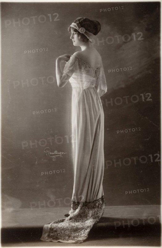 French Fashion Photograph, c.1895. Creator: Reutlinger.