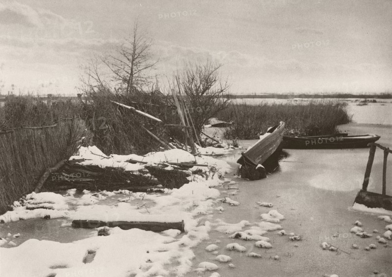 The First Frost, 1886. Creator: Peter Henry Emerson.