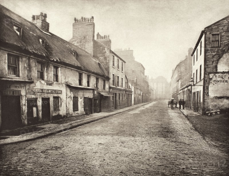 Main Street, Gorbals, Looking South (#36), 1868, printed 1900. Creator: Thomas Annan.