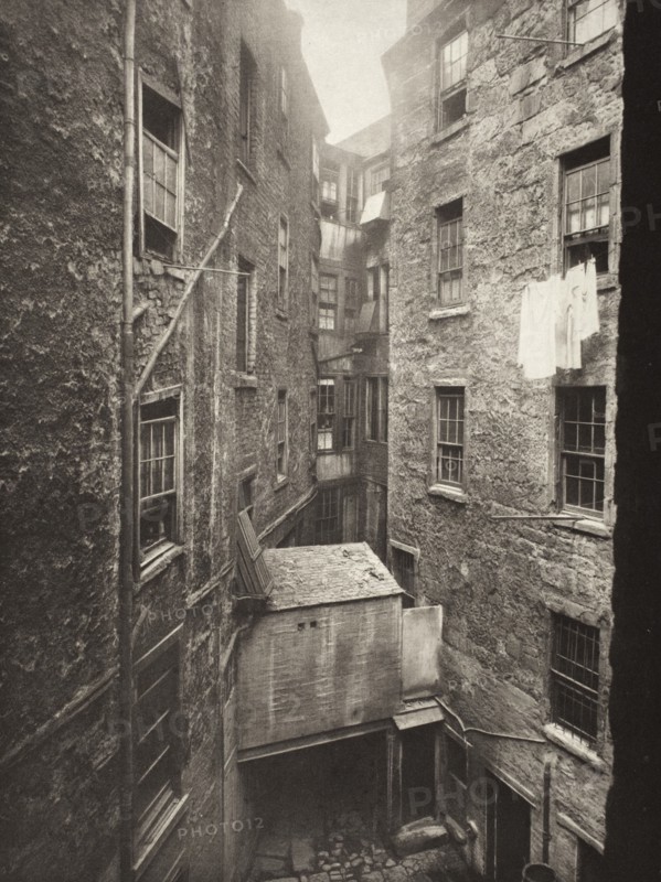 Elphinstone Tower, Main Street, Gorbals (#38), Printed 1900. Creator: Thomas Annan.