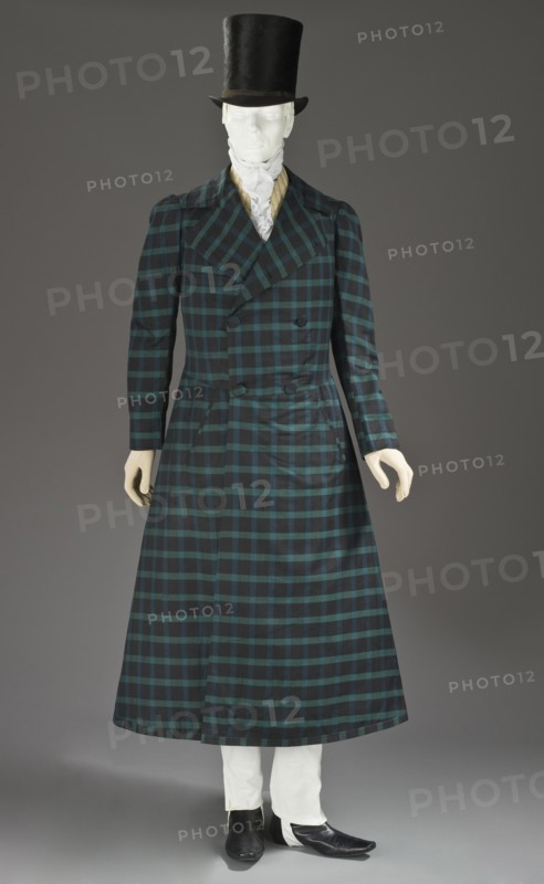 Man's frock coat, France, c.1816-1820.  Creator: Unknown.