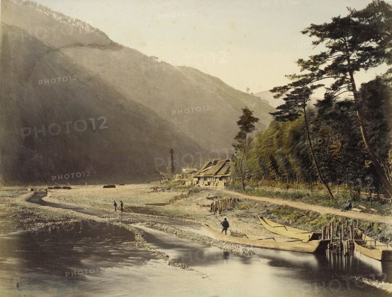 Arashiyama 3 Tea House, 1865. Creator: Unknown.