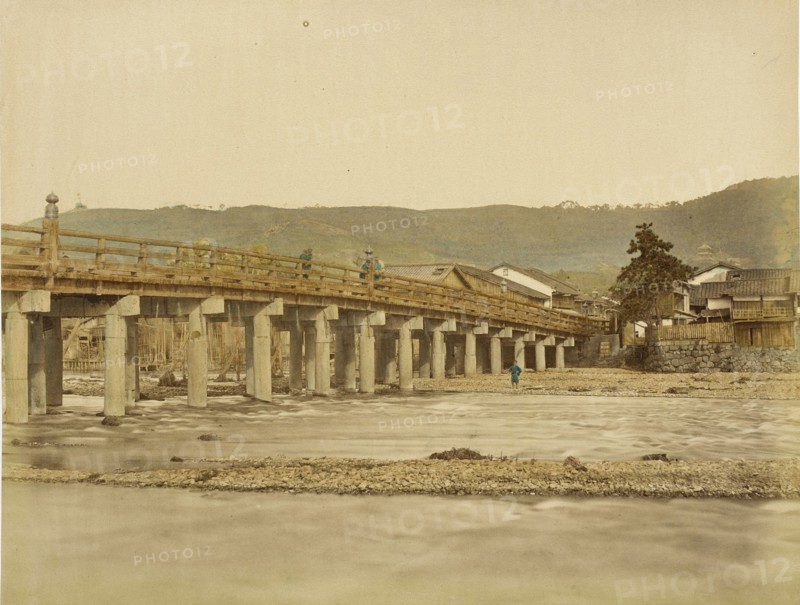 Gojio Bridge, 1865. Creator: Unknown.
