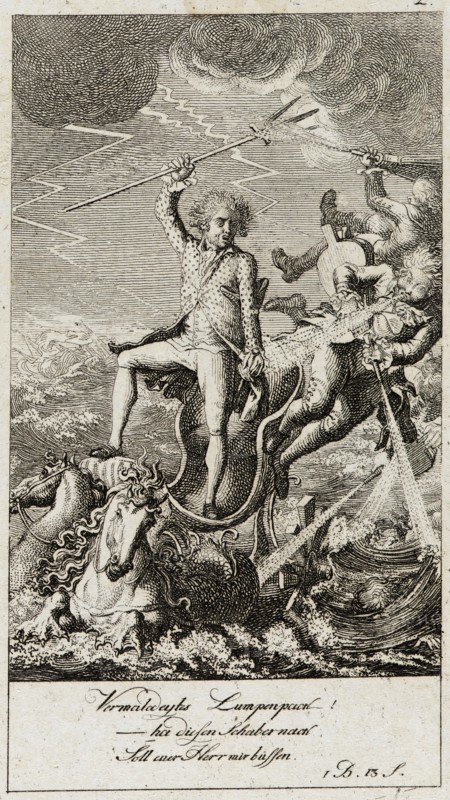 Blumauer's 'Aeneide', 1789. Creator: Daniel Nikolaus Chodowiecki.