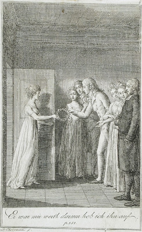 Illustration to Becker's Pocketbook für 1799. Creator: Daniel Nikolaus Chodowiecki.
