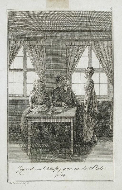 Illustration to Becker's Pocketbook für 1799. Creator: Daniel Nikolaus Chodowiecki.