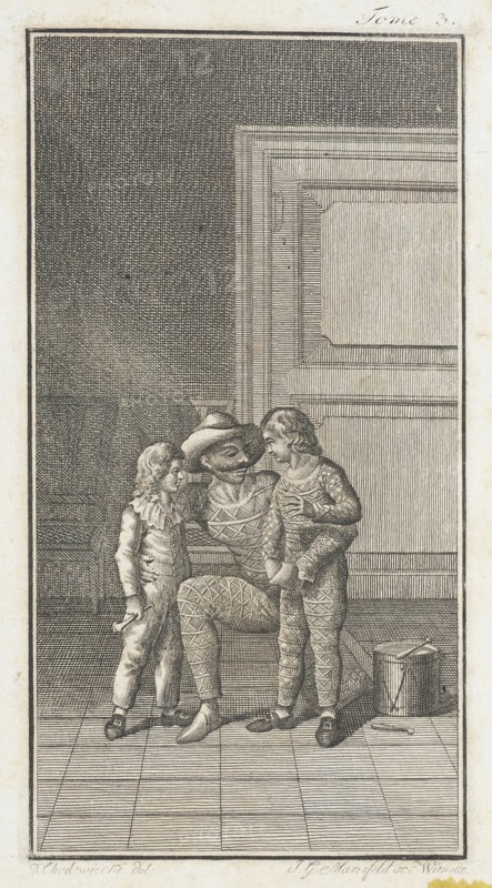 Illustration for the 'Works of J.P.C. Florian', 1796. Creator: Daniel Nikolaus Chodowiecki.