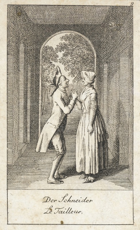 Illustration for 'Wedding Proposals', 1780. Creator: Daniel Nikolaus Chodowiecki.