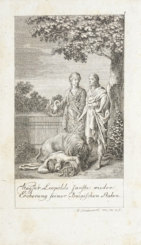 Illustration for 'Six Great Events of the Last Decade', 1791. Creator: Daniel Nikolaus Chodowiecki.