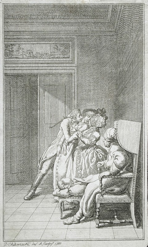 Illustration for 'Philip von Freudenthal', 1781. Creator: Daniel Nikolaus Chodowiecki.