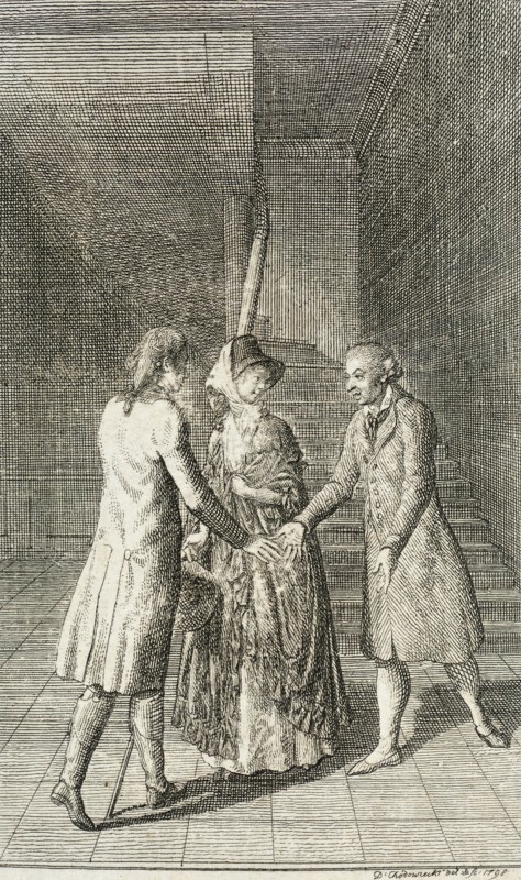 Illustration for 'Becker's Almanac for 1799', c1799. Creator: Daniel Nikolaus Chodowiecki.