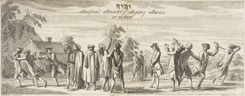 Illustration for Basedow's 'Elementary Work', 1770. Creator: Daniel Nikolaus Chodowiecki.