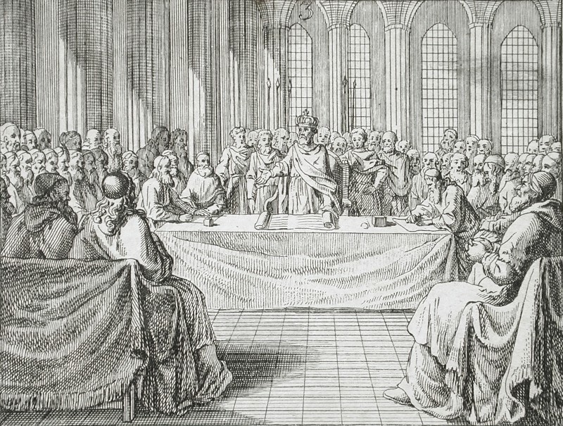 Illustration for Basedow's 'Elementary Work', 1770. Creator: Daniel Nikolaus Chodowiecki.