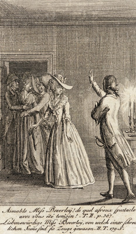 Cecilia or the Story of a Rich Orphan, 1787. Creator: Daniel Nikolaus Chodowiecki.