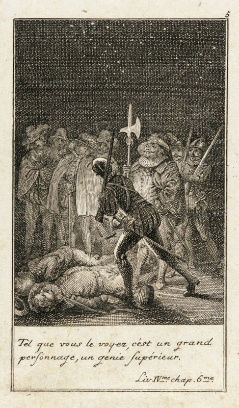 Illustration for Le Sage's 'Gil Blas', 1783. Creator: Daniel Nikolaus Chodowiecki.