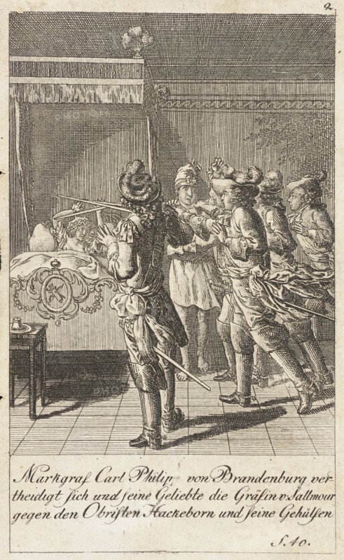 Plate 2 for 'History of Brandenburg for 1793', 1792. Creator: Daniel Nikolaus Chodowiecki.