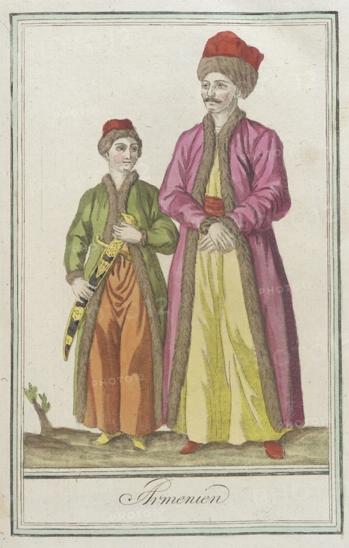 Costumes de Différents Pays, 'Armenien', c1797. Creators: Jacques Grasset de Saint-Sauveur, LF Labrousse.