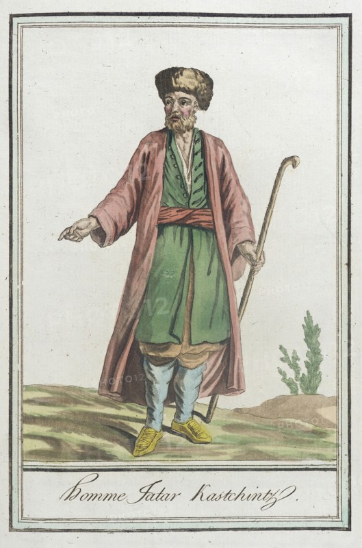 Costumes de Différents Pays, 'Homme Jatar Kastchintz', c1797. Creators: Jacques Grasset de Saint-Sauveur, LF Labrousse.