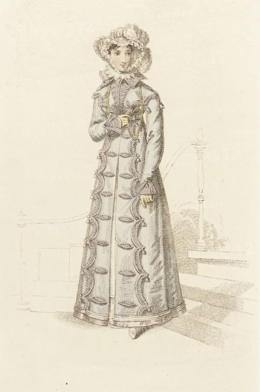 Fashion Plate (Carriage Dress), 1821. Creator: John Bell.