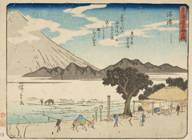 Numazu, Late 1830s. Creator: Ando Hiroshige.