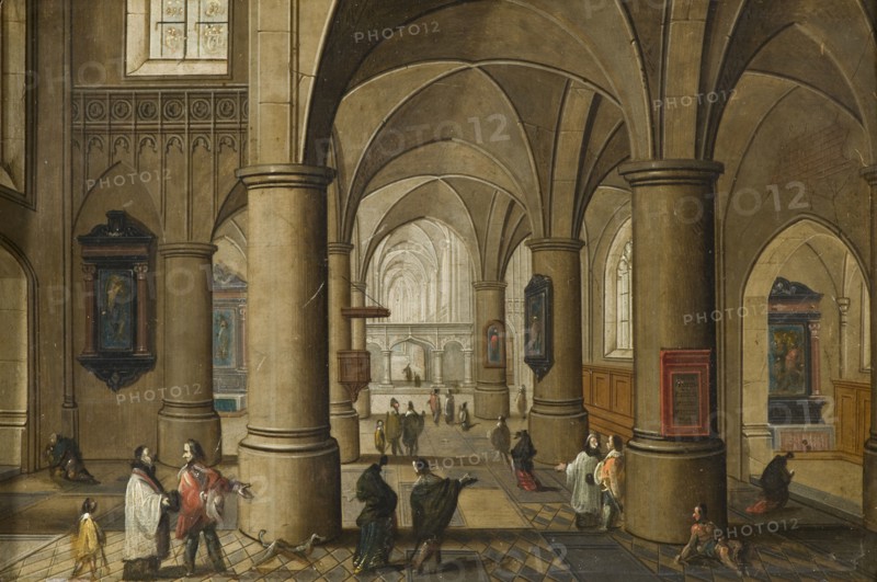 Interior of a Gothic Church. Creator: Pieter Neefs.