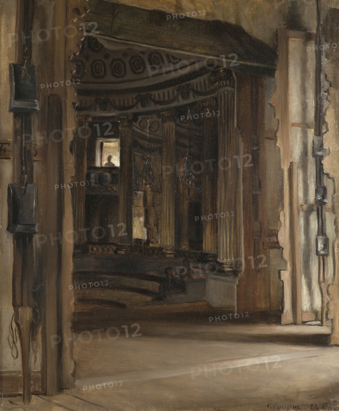 The Theatre at Gripsholm, late 19th-early 20th century. Creator: Gustaf Cederström.