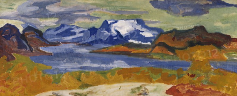 On the Way to "Sjöfallet", 1935. Creator: Helmer Osslund.