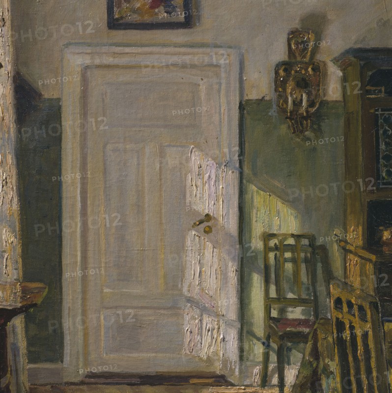The Dining Room, 1919. Creator: Justus Lundegard.