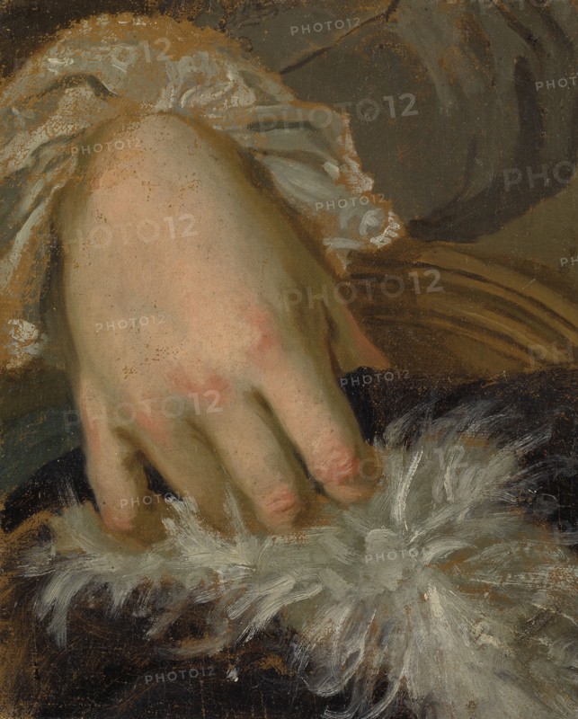 Study of a Hand, late 18th-early 19th century. Creator: Lorens Pasch the Younger.