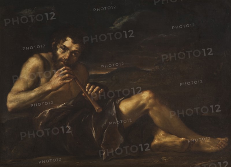 Shepherd Playing the Pipe. Creator: Unknown.