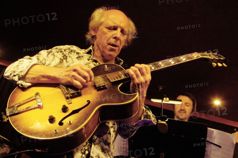 Peter Oxley, Oxley-Meier Guitar Project, Verdict Jazz Club, Brighton, East Sussex, May 2023. Creator: Brian O'Connor.