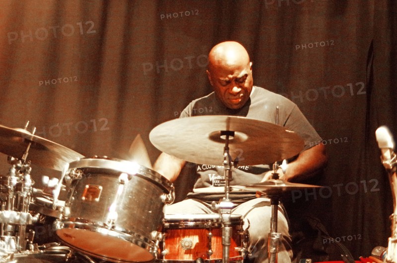 Winston Clifford, Nigel Thomas Quintet, Verdict Jazz Club, Brighton, East Sussex, June 2023. Creator: Brian O'Connor.