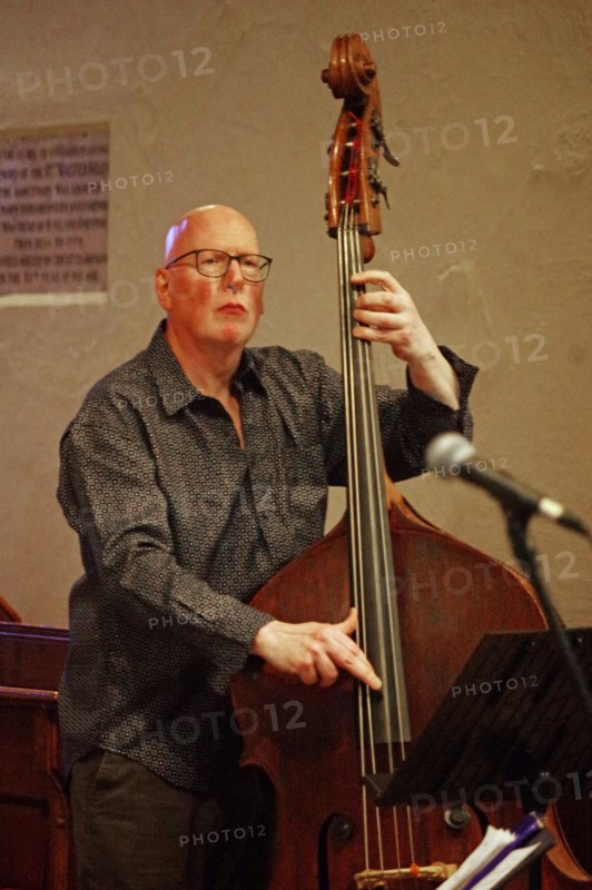 Dave Jones, Brandon Allen Turrentine Project, St Andrews Church, Hove, East Sussex, May 2023. Creator: Brian O'Connor.