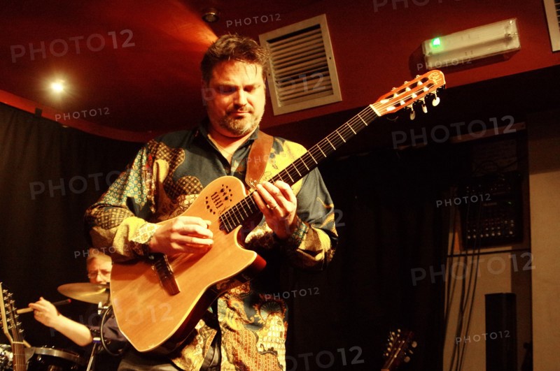 Nicolas Meier, Oxley-Meier Guitar Project, Verdict Jazz Club, Brighton, East Sussex, May 2023. Creator: Brian O'Connor.