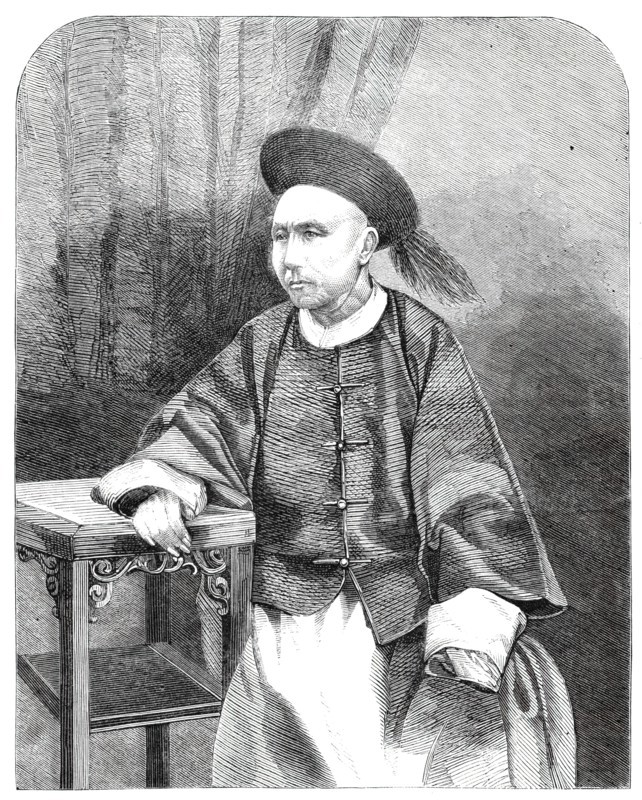 Leaon, the Governor-General of Kwang-Tung and Kwang-Si, China, 1860. Creator: Unknown.
