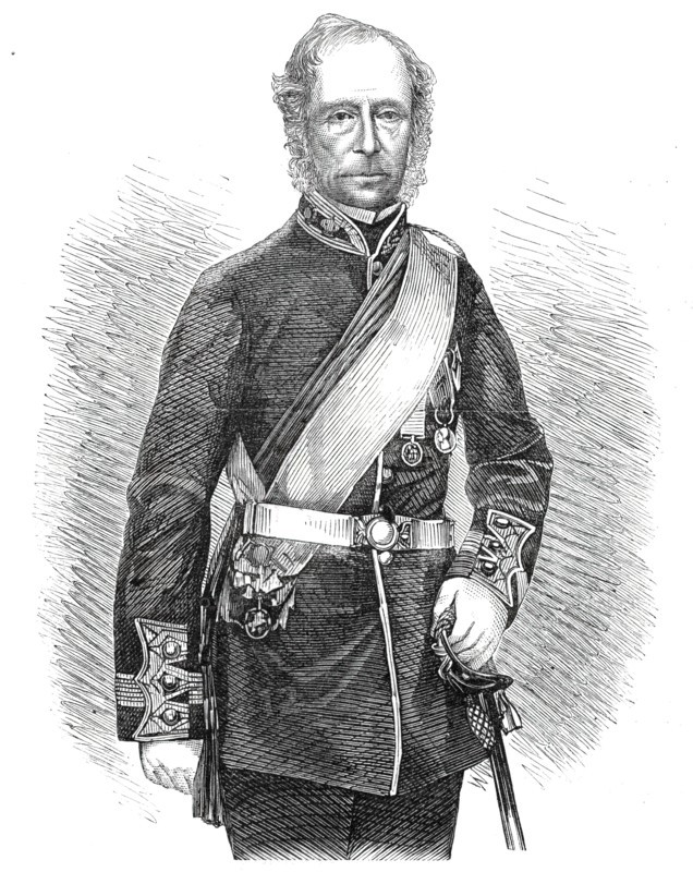 The late Duke of Richmond, K.G. - from a photography by Maull and Polyblank, 1860. Creator: Unknown.