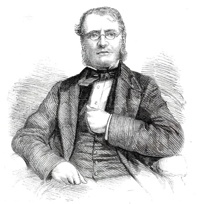 W. H. Adams, Esq., (formerly member for Boston), Chief Justice of Hong-Kong, 1860. Creator: Unknown.