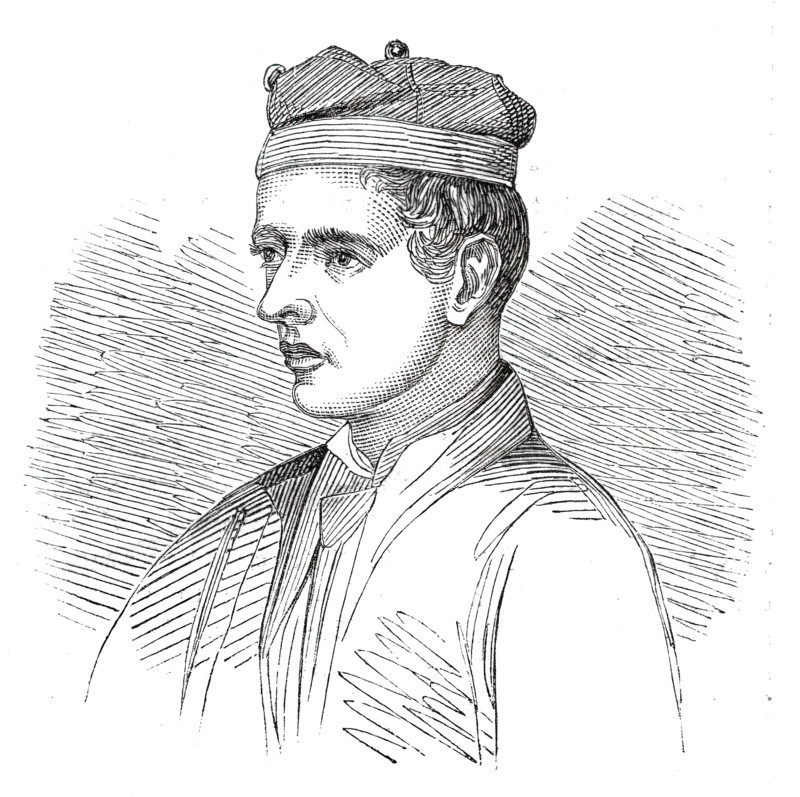 Peter Cunningham, of the English Battalion, 1860. Creator: Unknown.