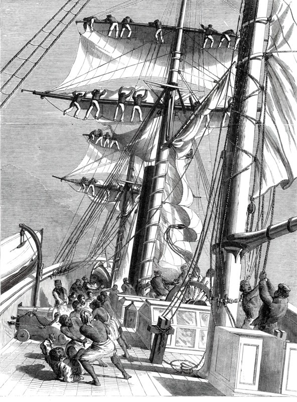 The Livingstone Expedition in Africa - H.M.S. "Lynx"..., 1860. Creator: Unknown.