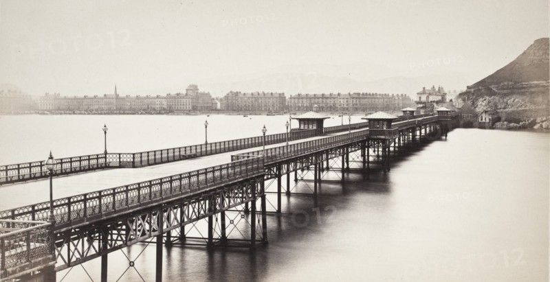 Llandudno From The Pier-Head (681), Printed 1860 circa. Creator: Francis Bedford.