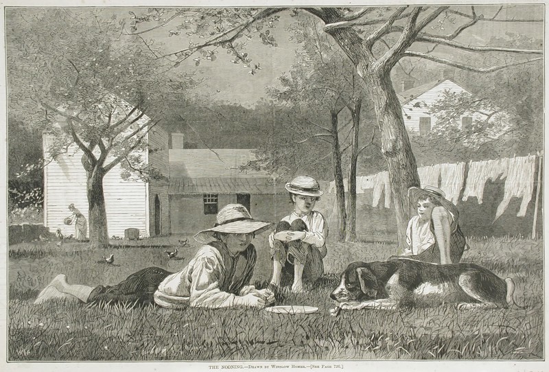 The Nooning, 1873. Creator: Unknown.
