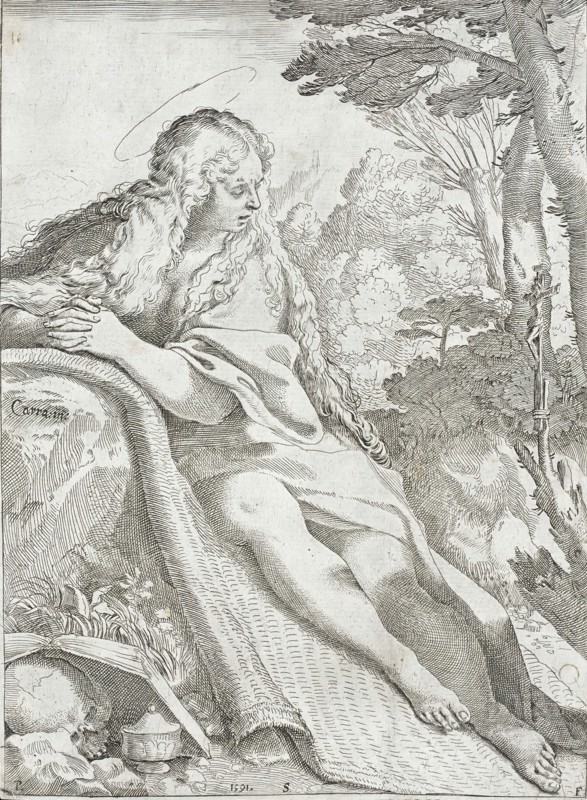 Saint Mary Magdalene, 1591. Creator: Annibale Carracci.