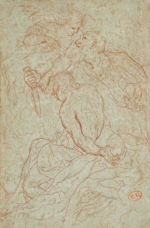 The Sacrifice of Isaac, 17th-18th century. Creator: Antonio Balestra.