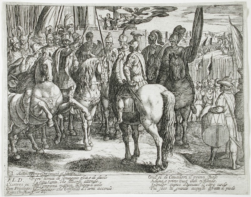 Canto I, 16th century. Creator: Antonio Tempesta.