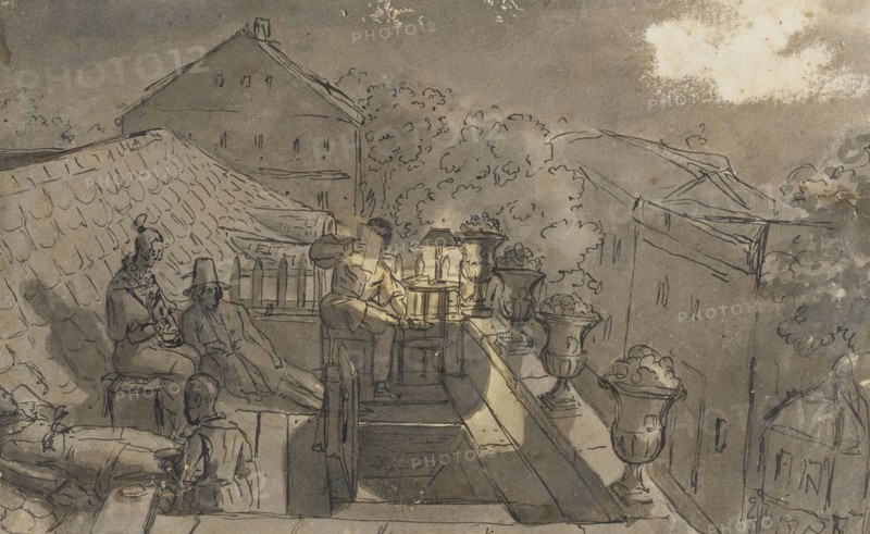 View of Cassel, 1832. Creator: Charles Christian Nahl.