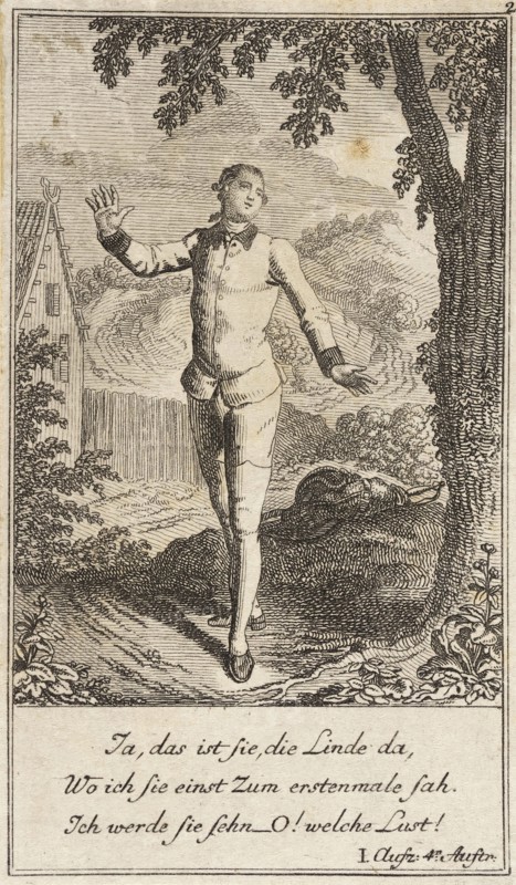 Plate 2 from The Deserter by Sedaine, 1775. Creator: Daniel Berger.