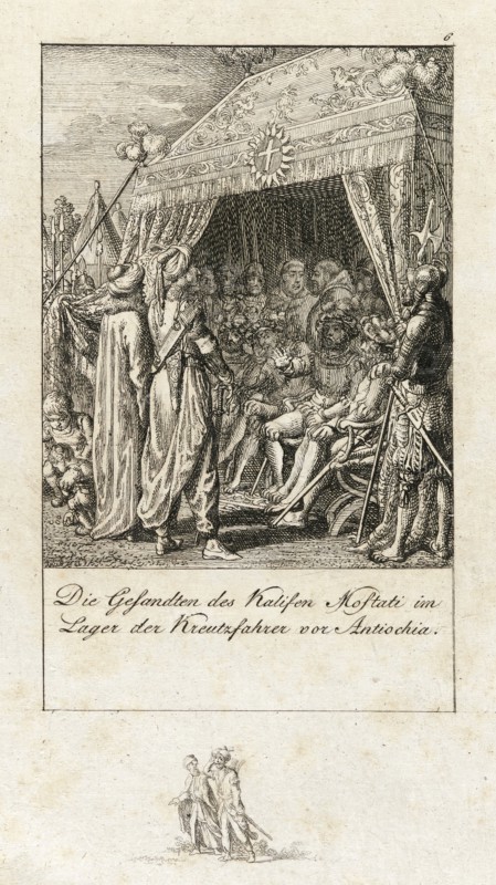 Illustration for 'History of the First Crusades', 1800. Creator: Daniel Nikolaus Chodowiecki.
