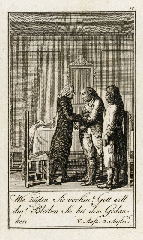 Iffland's Jager, 1786. Creator: Daniel Nikolaus Chodowiecki.